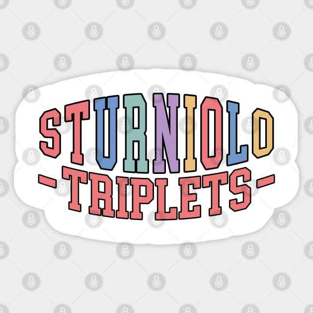 sturniolo triplets Sticker by Noureddine Ahmaymou 